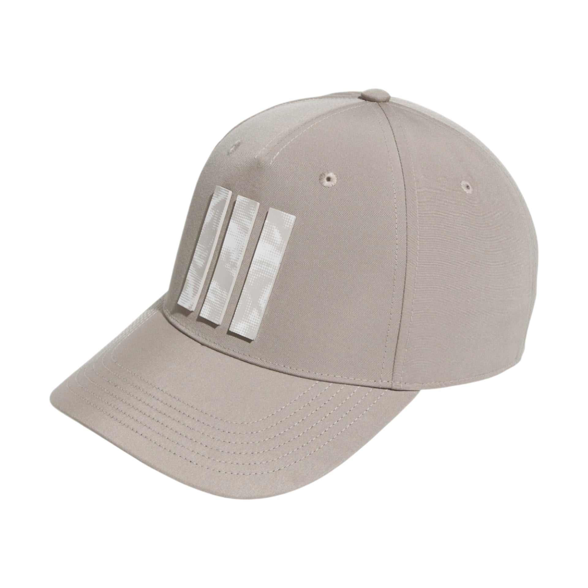 Adidas Men's Golf Cap | 3 Stripe Tour | Beige