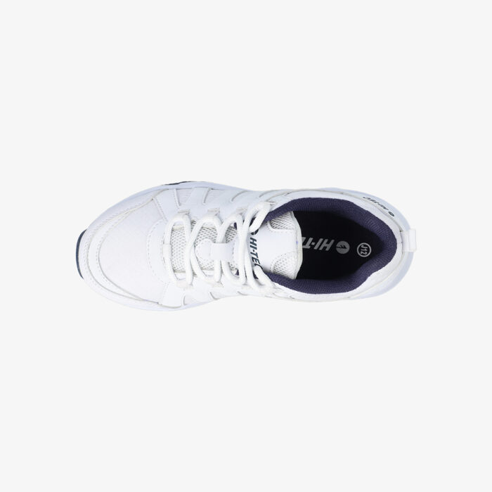 JUNIOR HI-TECH WARRIOR BTS SHOES - WHITE/NAVY