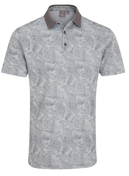 Ping Men's Golf Shirts | Jared Polo | Pearl Grey