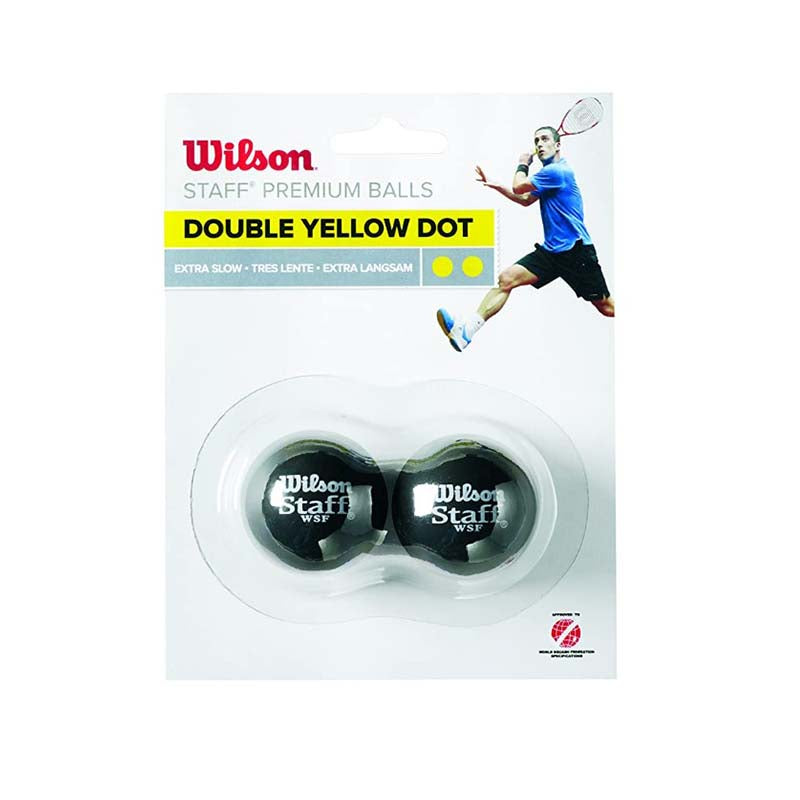 Wilson Squash Balls | Wilson 2pk Blister Squash Balls SB003