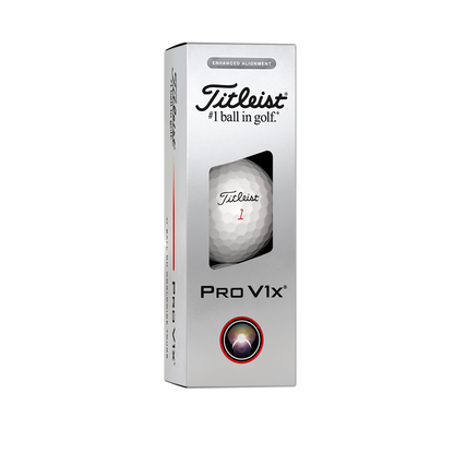 Titleist Golf Balls | Pro V1X Enhanced Align 2025 Sleeve