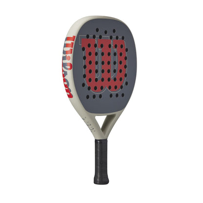 Wilson Padel | Padel Rackets | Pace Padel Racket V1 Red/Grey L2 PR012