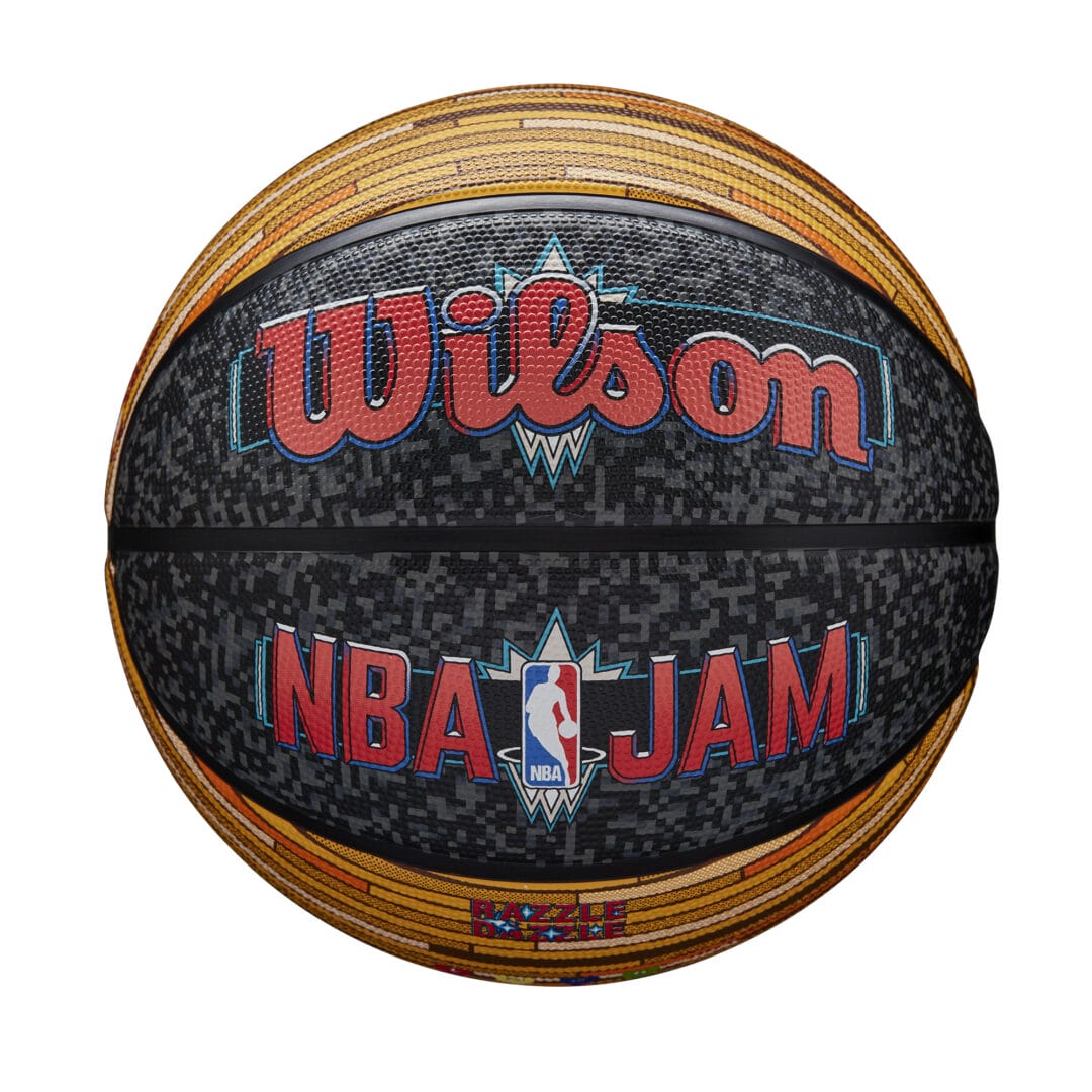 Wilson Team Sports | Basketball | NBA Basketball NBA Jam Outdoor Basketball Size 7 TS080