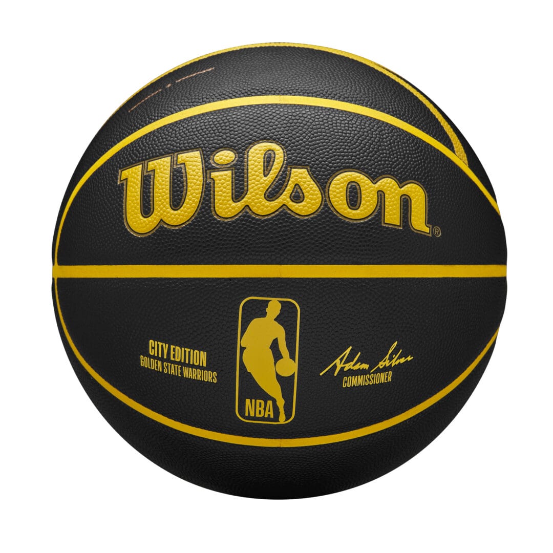 Wilson Team Sports | Basketball | NBA Basketball NBA Team City Collector Gs Warri Size 7 TS083