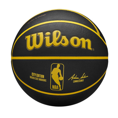 Wilson Team Sports | Basketball | NBA Basketball NBA Team City Collector Gs Warri Size 7 TS083