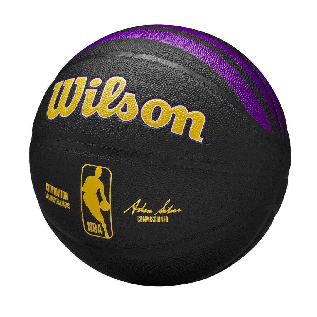 Wilson Team Sports | Basketball | NBA Basketball NBA Team City Collector La Laker Size 7 TS084
