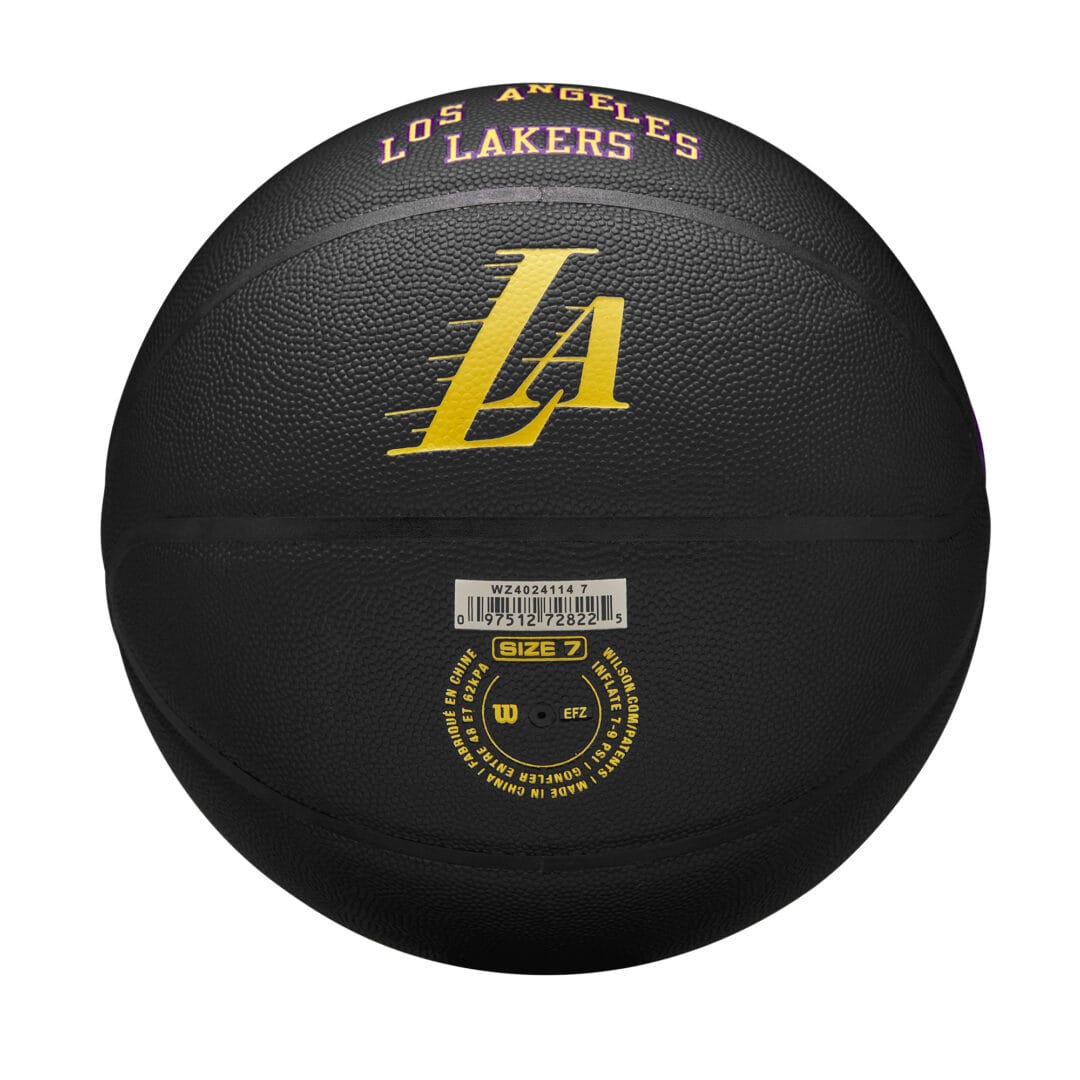 Wilson Team Sports | Basketball | NBA Basketball NBA Team City Collector La Laker Size 7 TS084