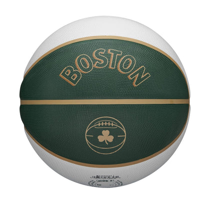 Wilson Team Sports | Basketball | NBA Basketball NBA Team City Edition Bos Celt Size 7 TS086