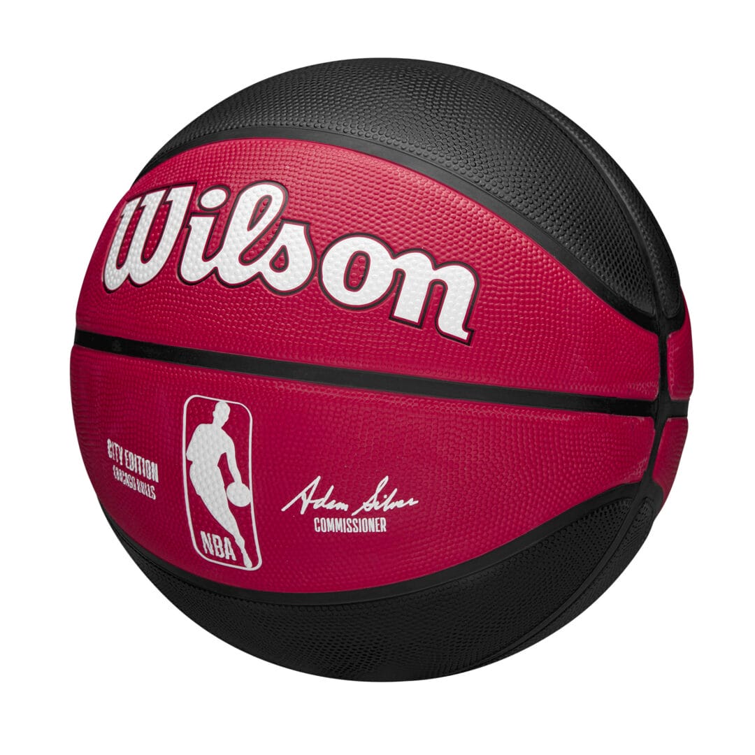 Wilson Team Sports | Basketball | NBA Basketball NBA Team City Edition Chi Bull Size 7 TS087