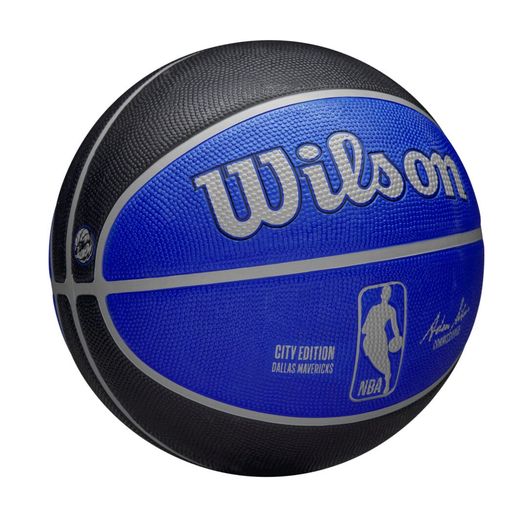 Wilson Team Sports | Basketball | NBA Basketball NBA Team City Edition Dal Mav Size 7 TS089