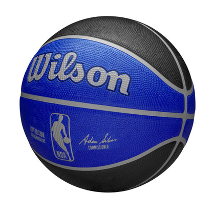 Wilson Team Sports | Basketball | NBA Basketball NBA Team City Edition Dal Mav Size 7 TS089