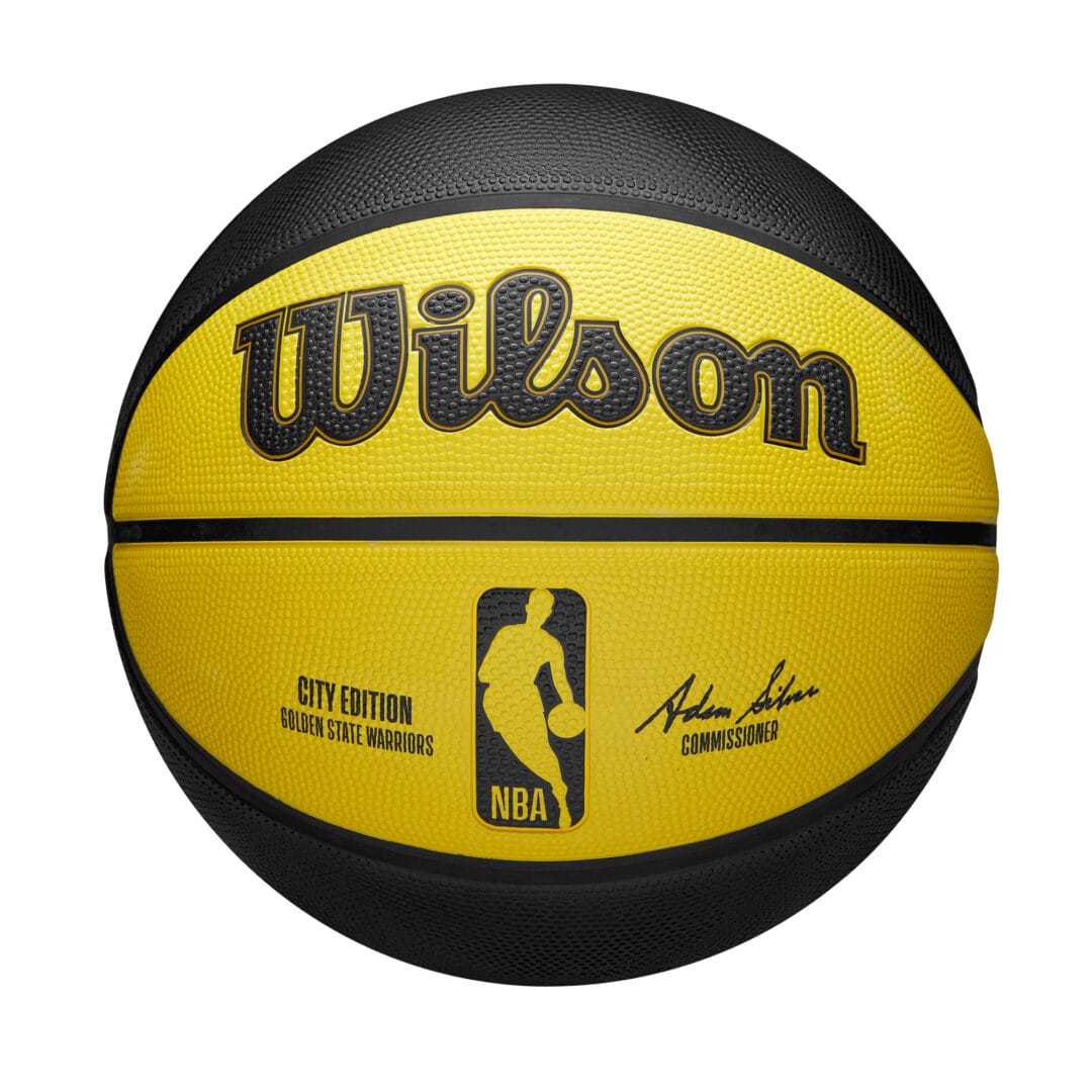 Wilson Team Sports | Basketball | NBA Basketball NBA Team City Edition Gs Warriors Size 7 TS090