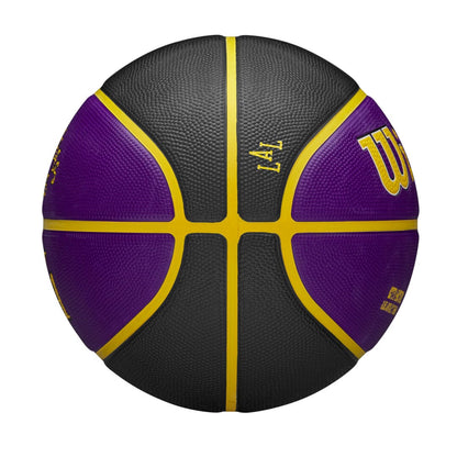 Wilson Team Sports | Basketball | NBA Basketball NBA Team City Edition La Laker Size 7 TS091