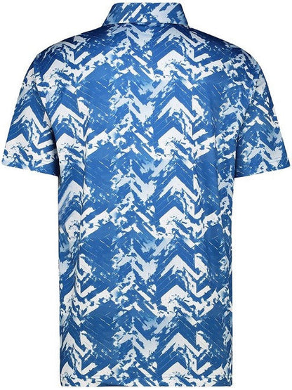 Men's Ikat Dry Tech Performance Golfer Polo Shirt