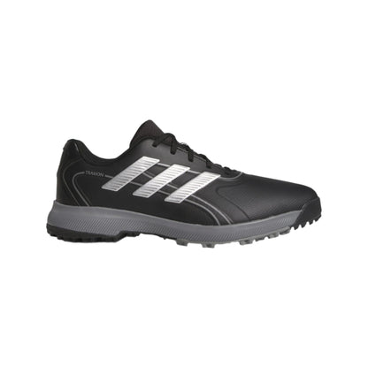 [IH504810] Adidas Mens Golf Shoes | Traxion Lite Max SL | Black-Silver (10)