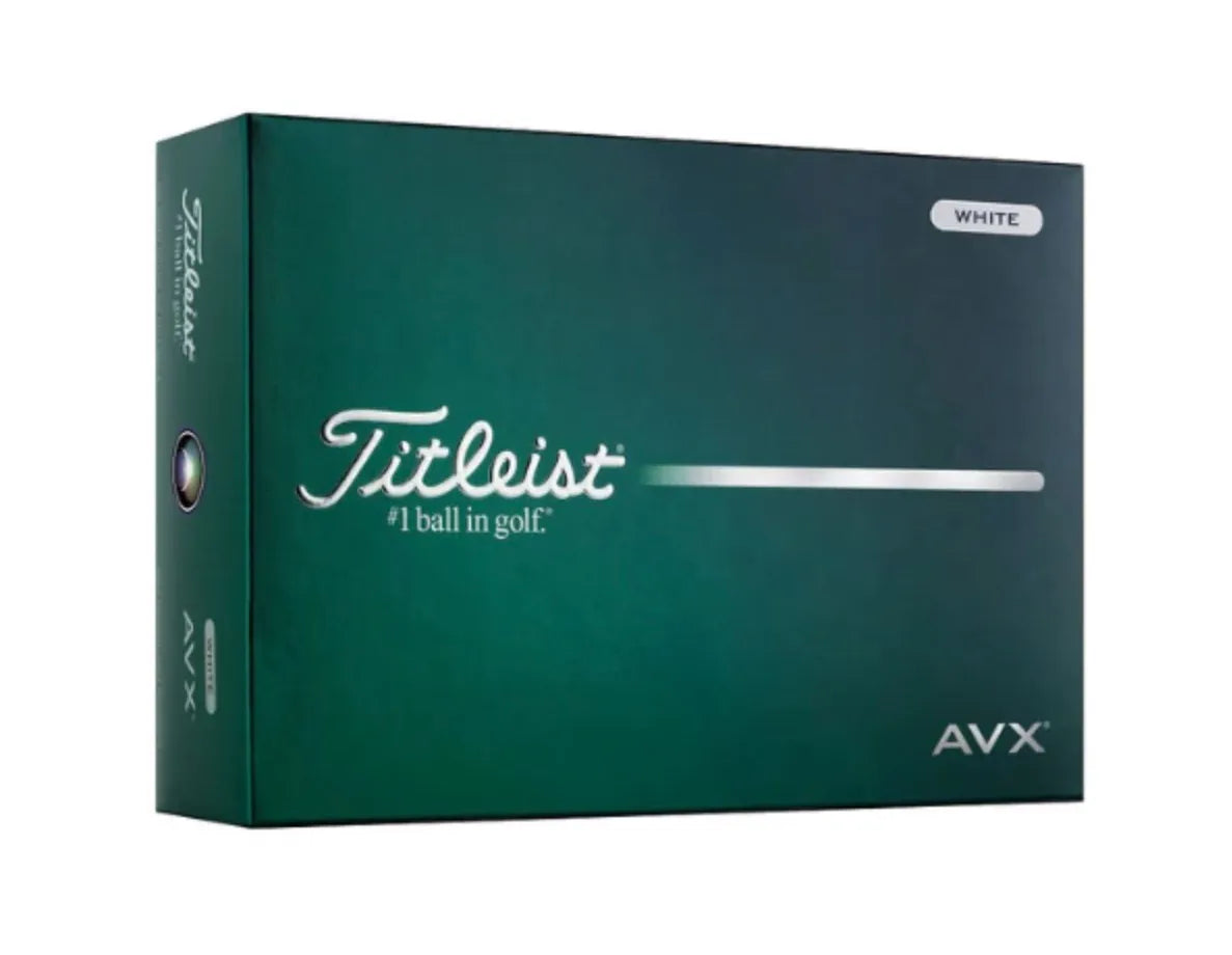 Titleist Golf Balls | AVX (Yellow/Sleeve, 2022)
