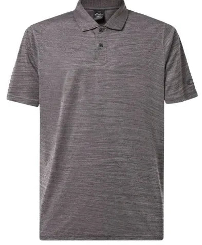 Oakley Mens Golf Shirt | Solid Polo | B1B | Fathom Heather