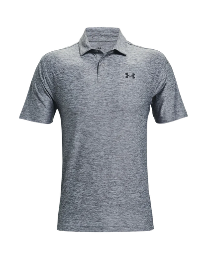 [1368122035L] Under Armour Mens Golf Shirt | T2G Polo (Grey, L)