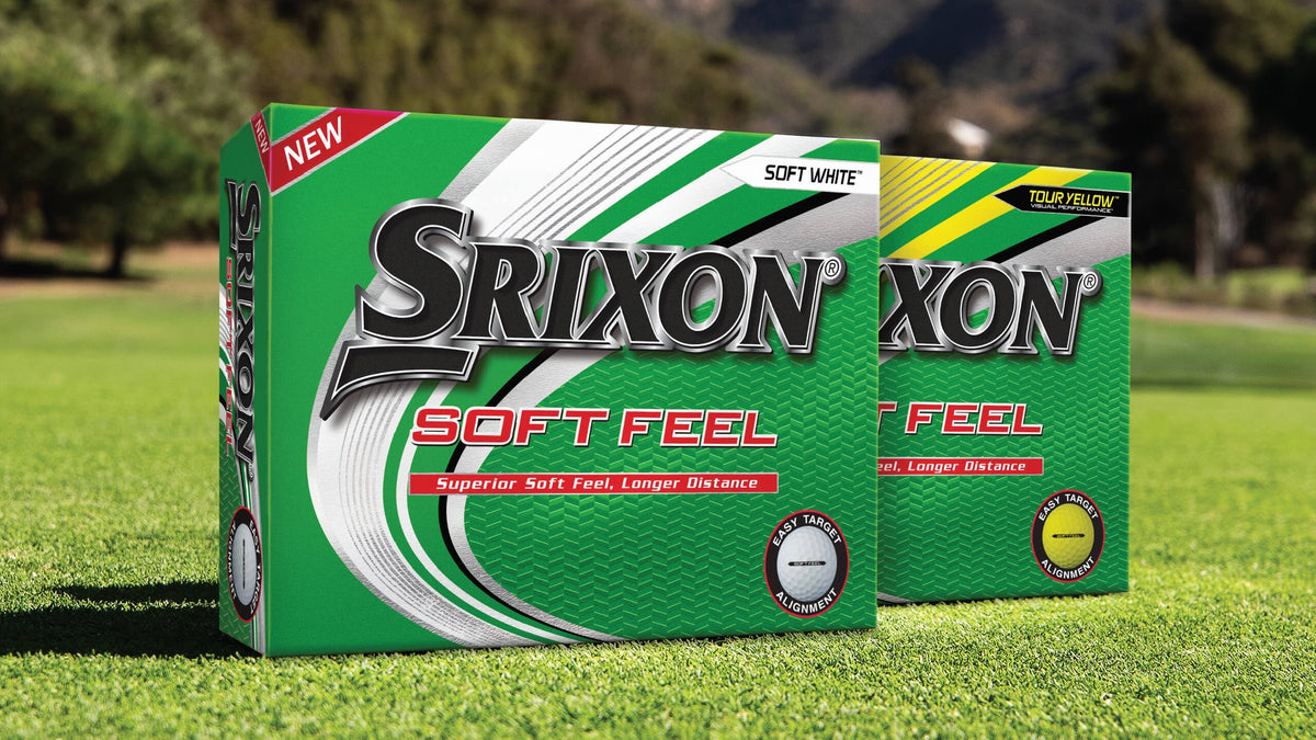 [10299488] Srixon Golf Balls | Soft Feel (Yellow/Sleeve)