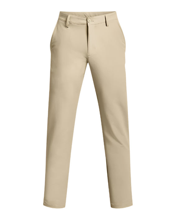 [1376625-289-34] Under Armour Mens Golf Trousers | Tech (Khaki, 34)