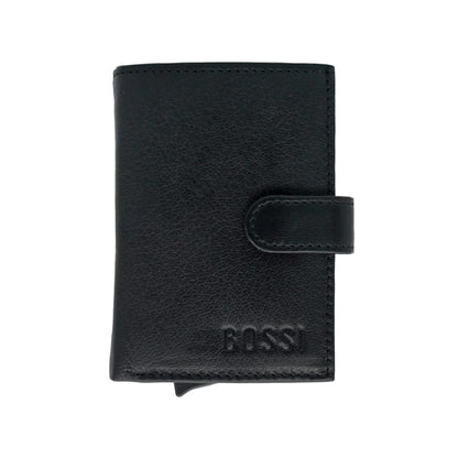 [SKUIQ2038] Bossi Pop Up Wallet | Coin Pocket Zip | (dark brown)