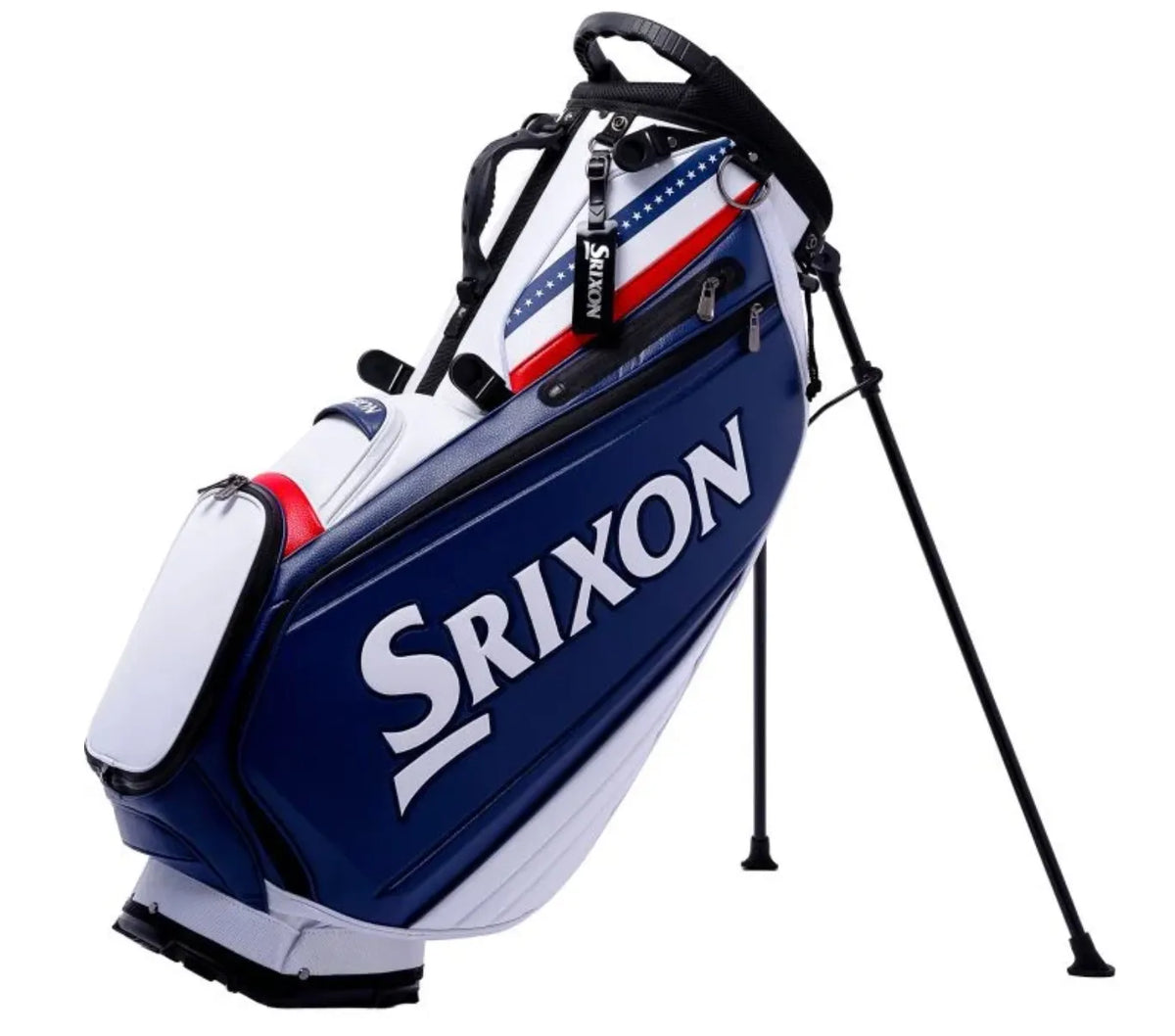 Srixon Golf Bag and Headcover | Limited Edition | The US Open 2026 | Tour Stand | Red-White-Blue