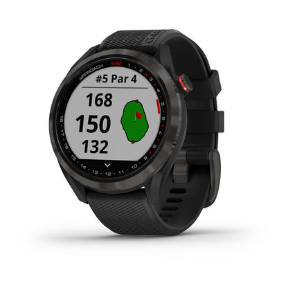 [GAS42W01] Garmin Golf Watch | Approach S42 (Carbon Grey)