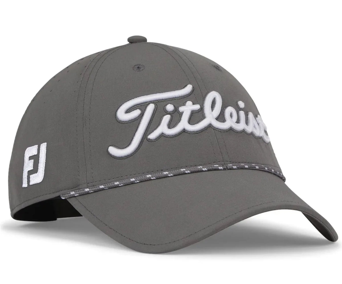 [TH26ATBRZN2-21] Titleist Golf Cap | Tour Breezer (Charcoal/White, 2026)