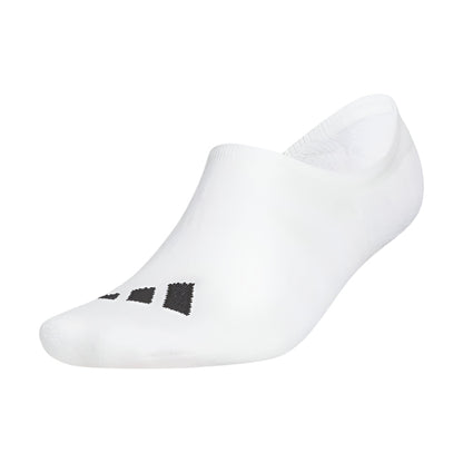 [HOS-982] Adidas Mens Socks | No Show (White- Single Pack, 8 to 11)