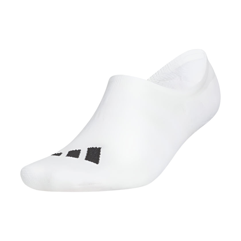 [HOS-982] Adidas Mens Socks | No Show (White- Single Pack, 8 to 11)