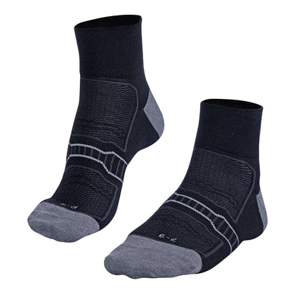 [8176-0300-10-10] Falke Golf Socks | Ultralight Anklet (Black, 7 to 9)