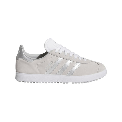 [JI39425] Adidas Womens Golf Shoes | Gazelle | White-Silver-Grey (5)