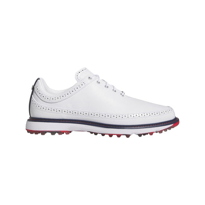[JH614485] Adidas Mens Golf Shoes | MC80 | White-Navy-Red (UK8.5)