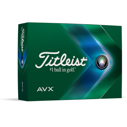[T9015S] Titleist Golf Balls | AVX (White/Sleeve, 2026)