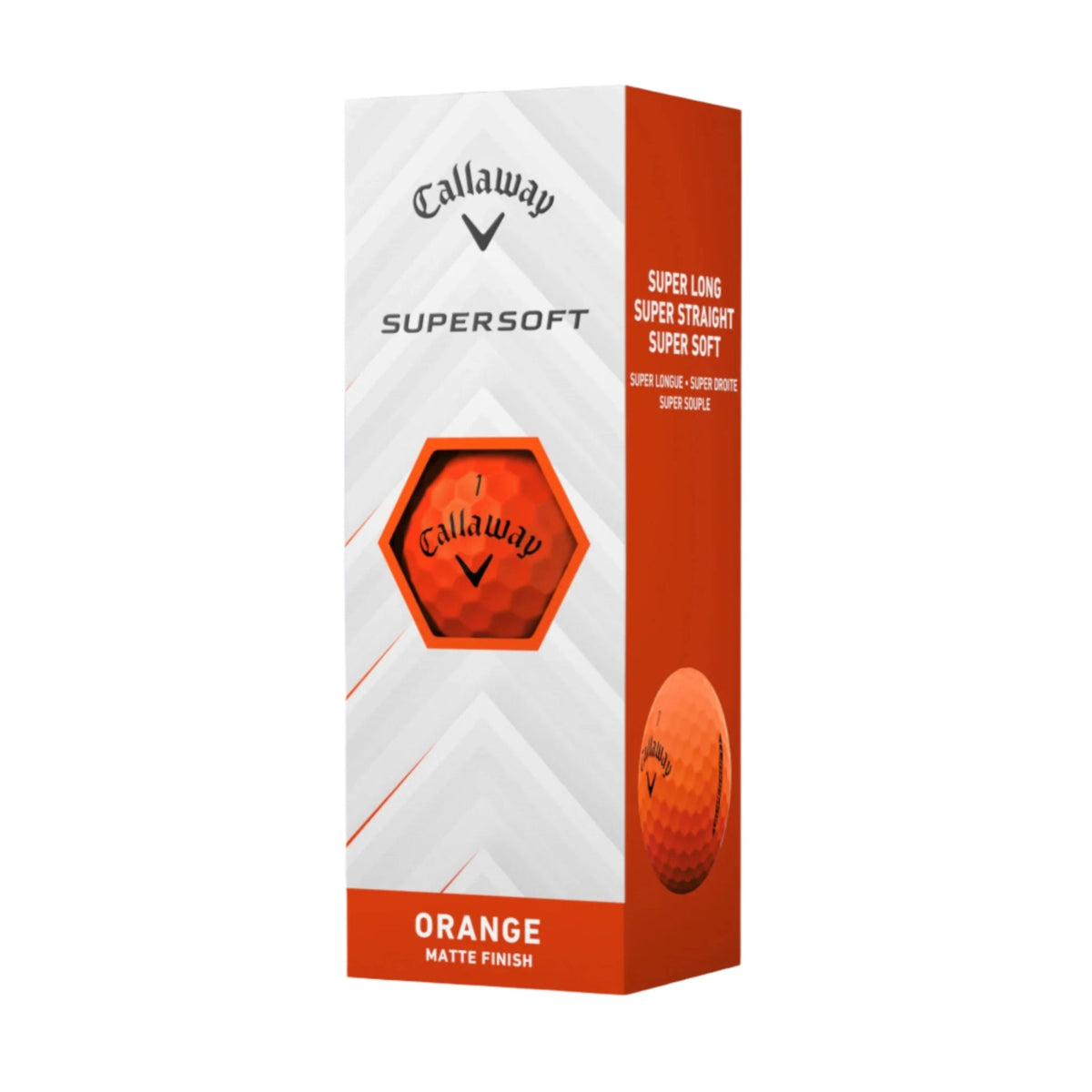 [642846212-1] Callaway Golf Balls | Supersoft 25 (Orange/Sleeve)