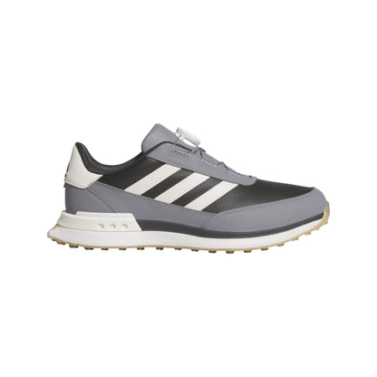 [JI417010] Adidas Mens Golf Shoes | S2G SL BOA 24 | Carbon-White-Grey (10)