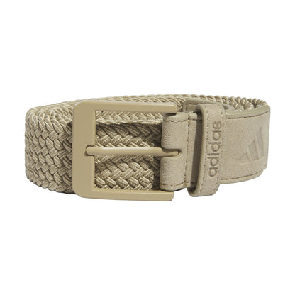 [HS5559-1] Adidas Mens Golf Belt | Braided Stretch | Hemp (M/L)