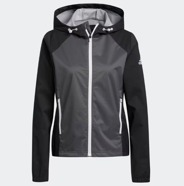 [IT23643XL] Adidas Mens Golf Jacket | Provisional | Black (3XL)