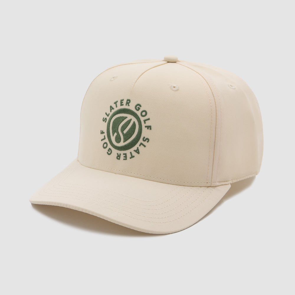 Slater Golf | Performance Cap | Cannoli Cream