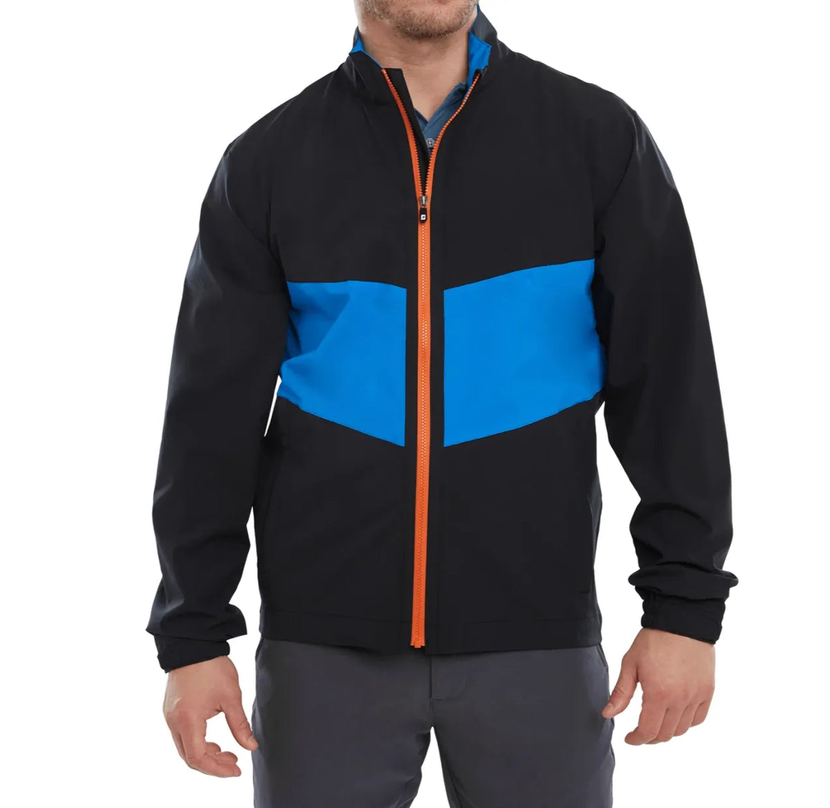 [88801M] Footjoy Mens Golf Jacket | Hydrolite | Jet Black (M)