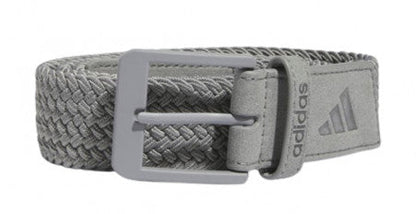 [HZ4311] Adidas Mens Golf Belt | Braided Stretch | Grey (S/M)