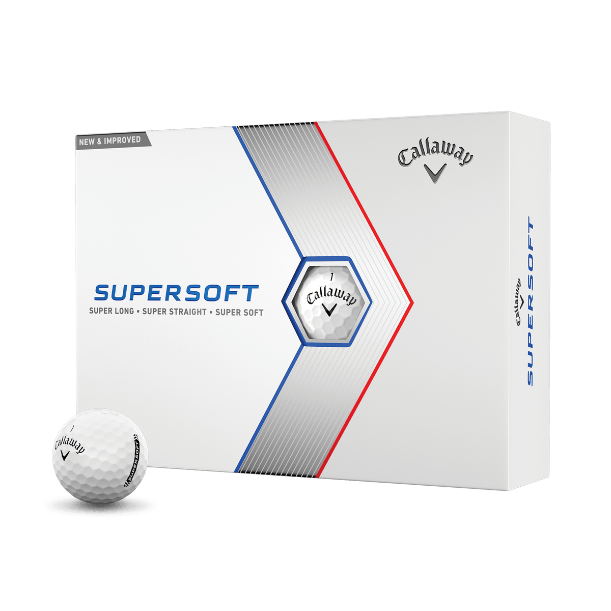 [3000916] Callaway Golf Balls | Supersoft (Pink - Sleeve)