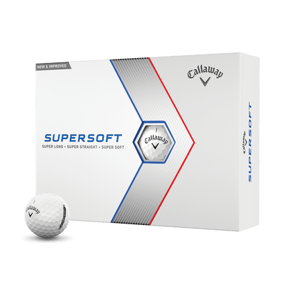 [3000916] Callaway Golf Balls | Supersoft (Pink - Sleeve)