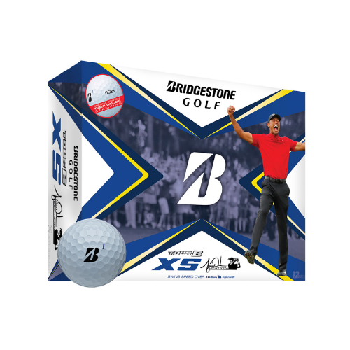 [BG049] Bridgestone Golf Balls | Tour B XS (Tiger Woods-Sleeve)
