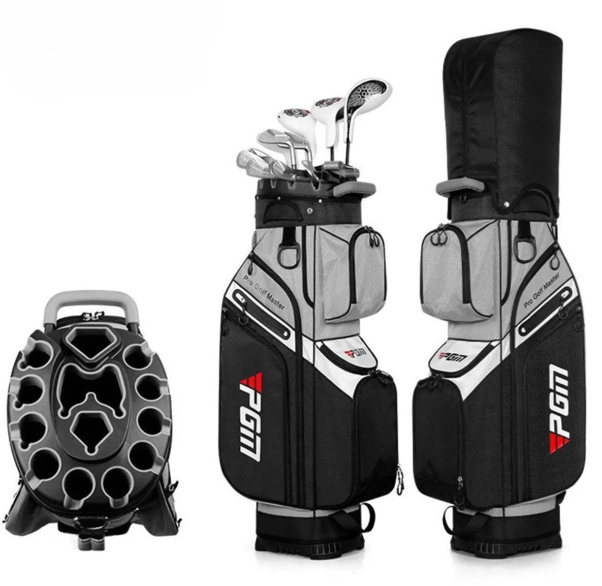 PGM Cart Bag | Black-Grey