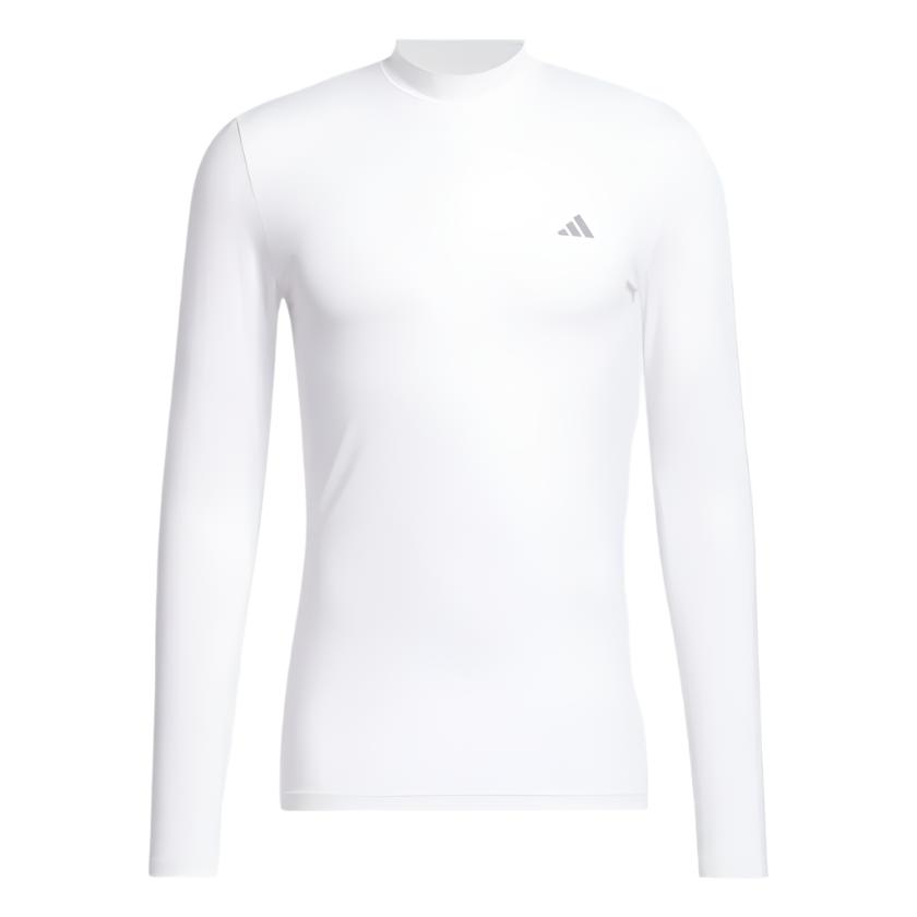 [IQ2932L] Adidas Mens Golf Baselayer | Core (White, L)