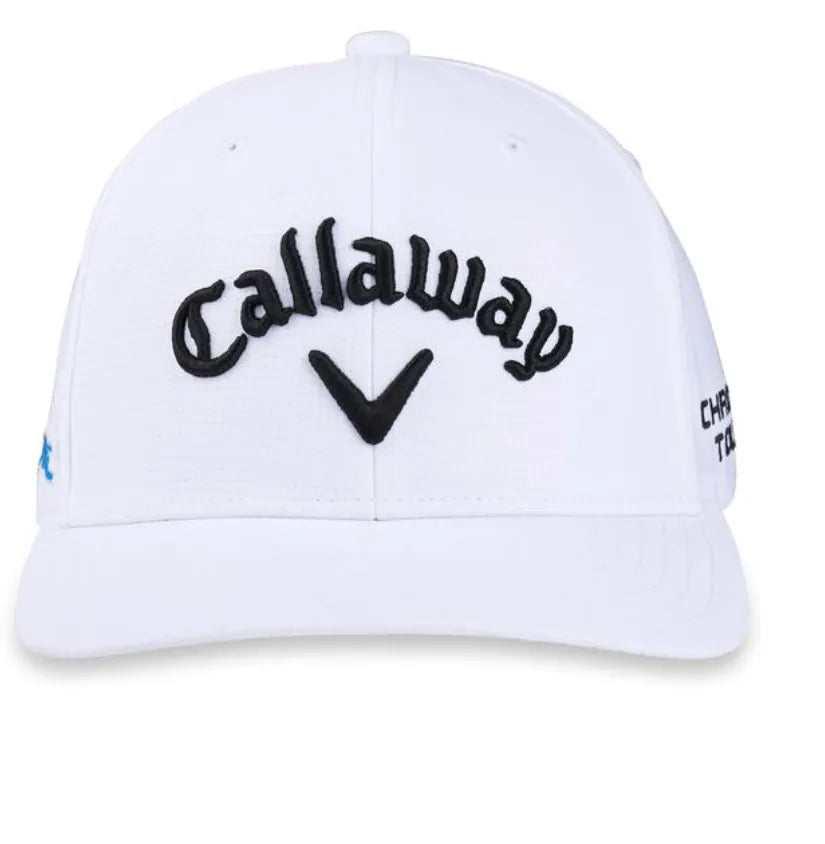 Callaway Mens Golf Cap | Tour Performance | Pro 26 | White