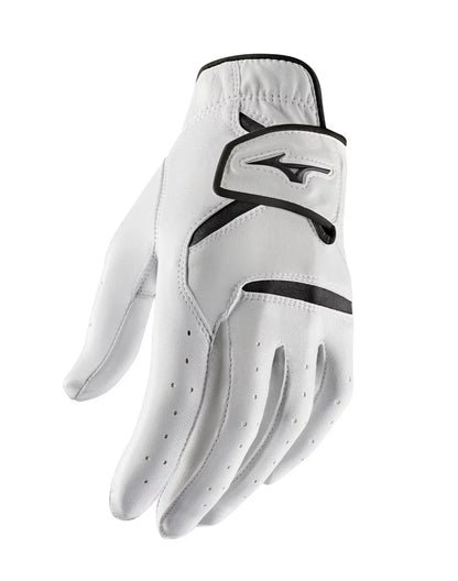 [HOS-2148] Mizuno Mens Golf Gloves | Leather JPX 26 | White (Right, S)
