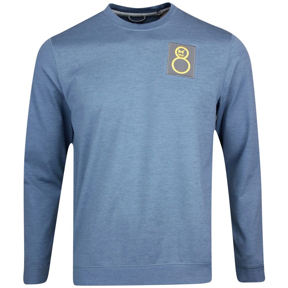 MEN'S PUMA CLOUDSPUN H8 GOLF CREWNECK - EVENING SKY