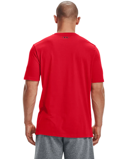 Under Armour Men`s Golf Shirt | Sportstyle Logo LC SS | Red